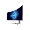 SAMSUNG Ívelt Gamer 144Hz VA monitor 48,9" CHG9, 3840x1080, 32:9, 600cd/m2, 3000:1, 1ms, DP/mini-DP/2xHDMI/USB