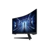 SAMSUNG Ívelt Gamer 165Hz VA monitor 34" G55T, 3440x1440, 21:9, 250cd/m2, 1ms, HDR, DP/HDMI, FreeSync Premium