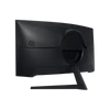 SAMSUNG Ívelt Gamer 165Hz VA monitor 34" G55T, 3440x1440, 21:9, 250cd/m2, 1ms, HDR, DP/HDMI, FreeSync Premium