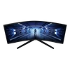 SAMSUNG Ívelt Gamer 165Hz VA monitor 34" G55T, 3440x1440, 21:9, 250cd/m2, 1ms, HDR, DP/HDMI, FreeSync Premium