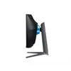 SAMSUNG Ívelt Gamer 240Hz VA monitor 31,5" G75T, 2560x1440, 16:9, 600cd/m2, 1ms, HDR, 2xDP/HDMI/2xUSB, Pivot