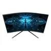 SAMSUNG Ívelt Gamer 240Hz VA monitor 31,5" G75T, 2560x1440, 16:9, 600cd/m2, 1ms, HDR, 2xDP/HDMI/2xUSB, Pivot