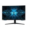SAMSUNG Ívelt Gamer 240Hz VA monitor 31,5" G75T, 2560x1440, 16:9, 600cd/m2, 1ms, HDR, 2xDP/HDMI/2xUSB, Pivot