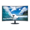 SAMSUNG Ívelt VA monitor 23,8" LC24T550FDRXEN, 1920x1080, 16:9, 250cd/m2, 4ms, 75Hz, HDMI/DP/D-Sub