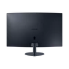 SAMSUNG Ívelt VA monitor 23,8" LC24T550FDRXEN, 1920x1080, 16:9, 250cd/m2, 4ms, 75Hz, HDMI/DP/D-Sub