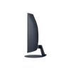 SAMSUNG Ívelt VA monitor 23,8" LC24T550FDRXEN, 1920x1080, 16:9, 250cd/m2, 4ms, 75Hz, HDMI/DP/D-Sub