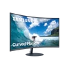 SAMSUNG Ívelt VA monitor 23,8" LC24T550FDRXEN, 1920x1080, 16:9, 250cd/m2, 4ms, 75Hz, HDMI/DP/D-Sub