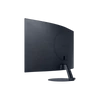 SAMSUNG Ívelt VA monitor 23,8" LC24T550FDRXEN, 1920x1080, 16:9, 250cd/m2, 4ms, 75Hz, HDMI/DP/D-Sub