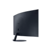 SAMSUNG Ívelt VA monitor 23,8" LC24T550FDRXEN, 1920x1080, 16:9, 250cd/m2, 4ms, 75Hz, HDMI/DP/D-Sub