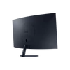 SAMSUNG Ívelt VA monitor 23,8" LC24T550FDRXEN, 1920x1080, 16:9, 250cd/m2, 4ms, 75Hz, HDMI/DP/D-Sub