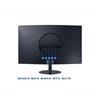 SAMSUNG Ívelt VA monitor 27" T55, 1920x1080, 16:9, 250cd/m2, 4ms, 3000:1, 75Hz, D-Sub/DP/HDMI, hangszóró, AMD FreeSync ™