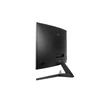 SAMSUNG Ívelt VA monitor 31,5" CR50, 1920x1080, 16:9, 300cd/m2, 4ms, 75Hz, D-Sub/HDMI, FreeSync
