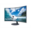 SAMSUNG Ívelt VA monitor 31,5" T55, 1920x1080, 16:9, 250cd/m2, 4ms, 3000:1, 75Hz, D-Sub/DP/HDMI, hangszóró, AMD FreeSync