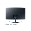 SAMSUNG Ívelt VA monitor 31,5" UR59C, 3840x2160, 16:9, 250cd/m2, 4ms, 2500:1, 60Hz, DP/HDMI