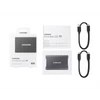 SAMSUNG Hordozható SSD T7 USB 3.2 500GB (Szürke)