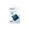 SAMSUNG Hordozható SSD T5 USB 3.1 500GB, Kék