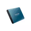 SAMSUNG Hordozható SSD T5 USB 3.1 500GB, Kék