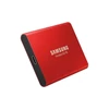 SAMSUNG Hordozható SSD T5 USB 3.1 500GB (Metál Piros)