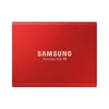 SAMSUNG Hordozható SSD T5 USB 3.1 500GB (Metál Piros)