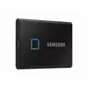 SAMSUNG Hordozható SSD T7 Touch USB 3.2 1TB (Fekete)