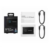 SAMSUNG Hordozható SSD T7 Touch USB 3.2 500GB (Fekete)