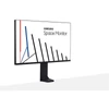 Samsung VA LED Gaming Monitor 27" LS27R750QEUXEN, 144Hz, 2540x1440, 16:9, 3000:1, 250cd/m2, 4ms, HDMI, Mini-DisplayPort