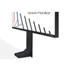 Samsung VA LED Gaming Monitor 27" LS27R750QEUXEN, 144Hz, 2540x1440, 16:9, 3000:1, 250cd/m2, 4ms, HDMI, Mini-DisplayPort