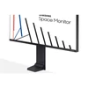 Samsung VA LED Gaming Monitor 27" LS27R750QEUXEN, 144Hz, 2540x1440, 16:9, 3000:1, 250cd/m2, 4ms, HDMI, Mini-DisplayPort