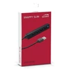 Speedlink SL-140000-BK SNAPPY SLIM USB Hub, 4-Port, USB 2.0, Passzív, fekete