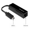 TARGUS Adapter ACA930EUZ, USB-C to Gigabit Ethernet Adapter - Black