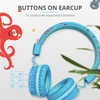 TRUST Bluetooth fejhallgató gyerekeknek 23607, Comi Bluetooth Wireless Kids Headphones - blue