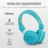 TRUST Bluetooth fejhallgató gyerekeknek 23607, Comi Bluetooth Wireless Kids Headphones - blue