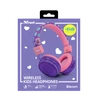 TRUST Bluetooth fejhallgató gyerekeknek 23608, Comi Bluetooth Wireless Kids Headphones - purple