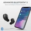 TRUST Bluetooth vezetékmentes fülhallgató 23555, Nika Compact Bluetooth Wireless Earphones - black