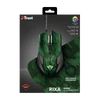 TRUST Gamer Vezetékes Terepmintás egér és egéralátét 23611, GXT 781 Rixa Camo Gaming Mouse & Mouse Pad