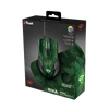 TRUST Gamer Vezetékes Terepmintás egér és egéralátét 23611, GXT 781 Rixa Camo Gaming Mouse & Mouse Pad
