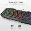 TRUST Gamer billenytűzet HU 22509, GXT 830-RW Avonn Gaming Keyboard HU