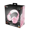 TRUST Gamer fejhallgató mikrofonnal 23203, GXT 310P Radius Gaming Headset - pink