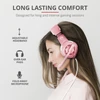 TRUST Gamer fejhallgató mikrofonnal 23203, GXT 310P Radius Gaming Headset - pink