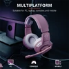 TRUST Gamer fejhallgató mikrofonnal 23203, GXT 310P Radius Gaming Headset - pink