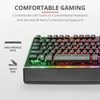 TRUST Gamer félmechanikus LED-es billentyűzet 21839, GXT 860 Thura Semi-mechanical Gaming Keyboard