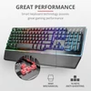 TRUST Gamer félmechanikus LED-es billentyűzet 21839, GXT 860 Thura Semi-mechanical Gaming Keyboard