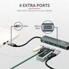 TRUST 4 portos USB 3.2 Gen1 hub 23327, Halyx Aluminium 4-Port USB 3.2 Hub