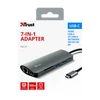 TRUST Hétfunkciós USB-C többportos adapter 23775, Dalyx 7-in-1 USB-C Multiport Adapter