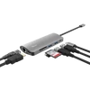 TRUST Hétfunkciós USB-C többportos adapter 23775, Dalyx 7-in-1 USB-C Multiport Adapter