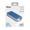 TRUST Hordozható töltő 21225, Primo Powerbank 4400 mAh - blue