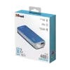 TRUST Hordozható töltő 21225, Primo Powerbank 4400 mAh - blue