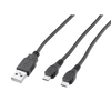 TRUST Kettős, töltő és játékhoz használható kábel 20165, GXT 222 Duo Charge & Play Cable for PS4