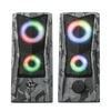 TRUST RGB-megvilágítású 2.0 hangszórókészlet 23379, GXT 606 Javv RGB-Illuminated 2.0 Speaker Set