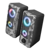 TRUST RGB-megvilágítású 2.0 hangszórókészlet 23379, GXT 606 Javv RGB-Illuminated 2.0 Speaker Set